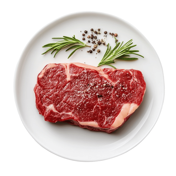 uncooked steak